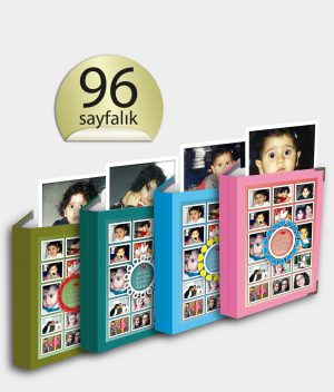 96 Sayfalık Kişiye Özel Fotoğraf Albümü